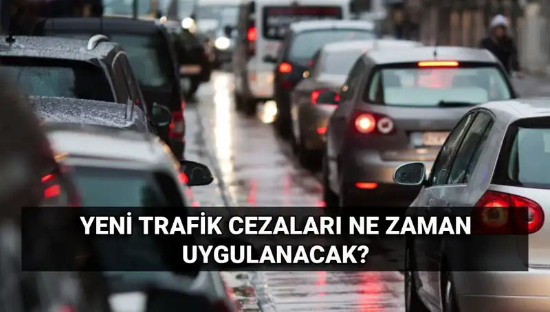2025'te Uygulanacak Trafik Cezaları: Yeni Tutarlar ve Yürürlük Tarihleri