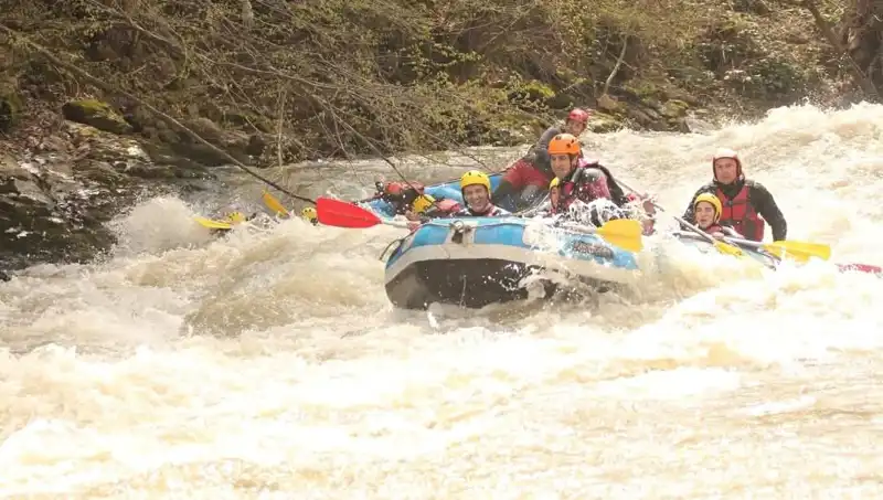 Rafting Tutkunları Debi Arttığında Bölgeye Akın Etti!