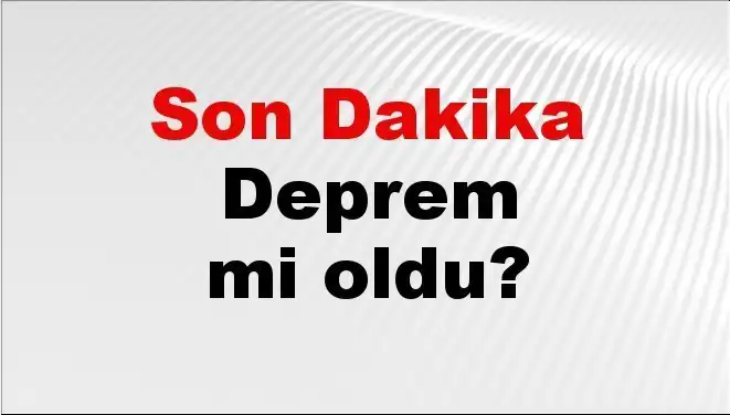 Muğla'da Deprem Alarmı! 30 Mayıs 2025 Son Gelişmeler