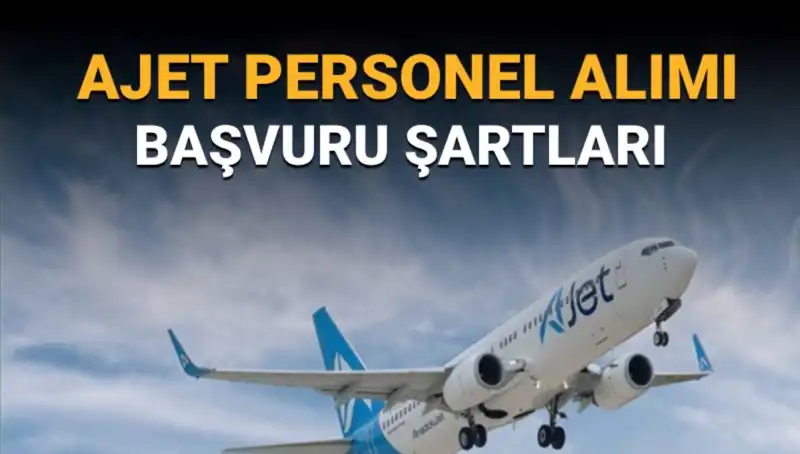 AJet, Sorumlu Kaptan ve II. Pilot Alımı İçin Başvuru Sürecini Duyurdu