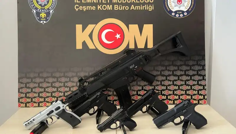 Çeşme'de Suç Örgütüne Yapılan Operasyonda 3 Kişi Tutuklandı