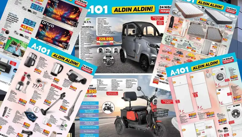 A101’de Perde, Halı ve Elektronik Mutfak Ürünleri Fırsatları