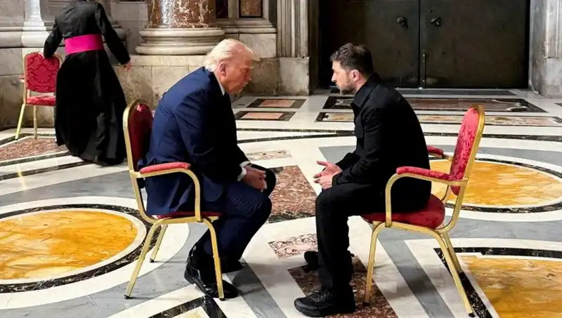 Zelenski’nin Trump İle Vatikan'daki Görüşmesini Değerlendirmesi: Özel Anlar