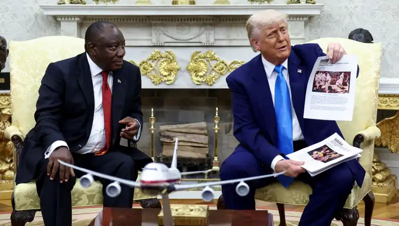 Trump'tan Güney Afrika'ya Yönelik Şok İddia: "Beyazlara Soykırım Oluyor"