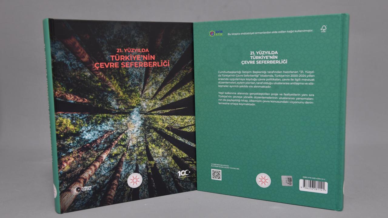 İletişim Başkanlığı'ndan "21. Yüzyılda Türkiye'nin Çevre Seferberliği" Kitabı Yayınlandı