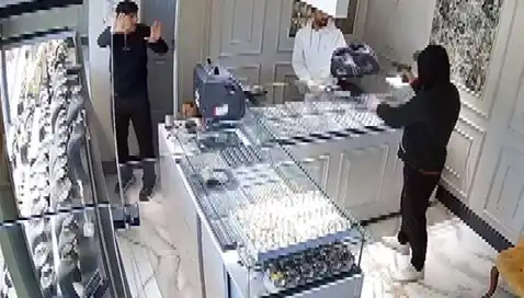 Bursa'da Kuyumcu Soygununda Korku Dolu Anlar Yaşandı