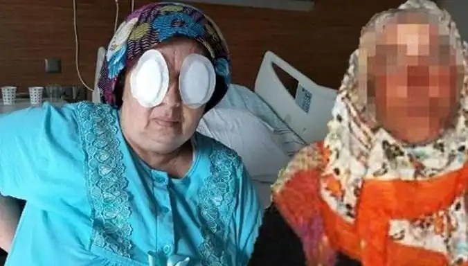 Kütahya'da Olay: Şizofreni Hastası Kadının Gözlerini Oydu!