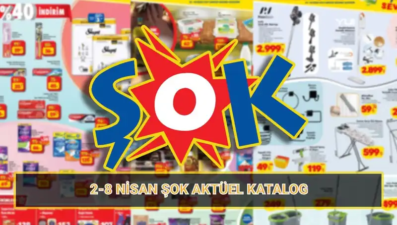 ŞOK 2-8 Nisan Kataloğu: Temizlik Ürünleri ve Elektrikli Cihazlarda Fırsatlar!