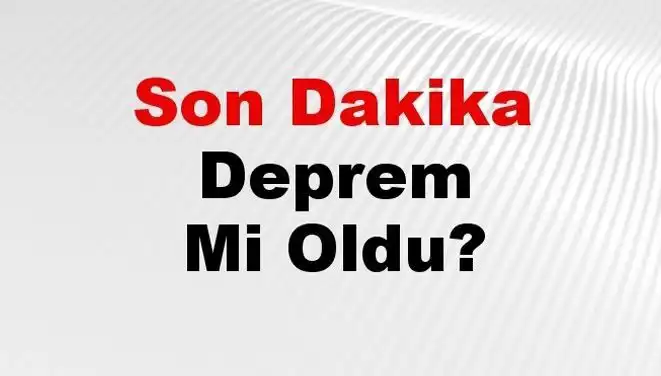 Konya'da Son Dakika Deprem: Nerede ve Ne Kadar Şiddetliydi?