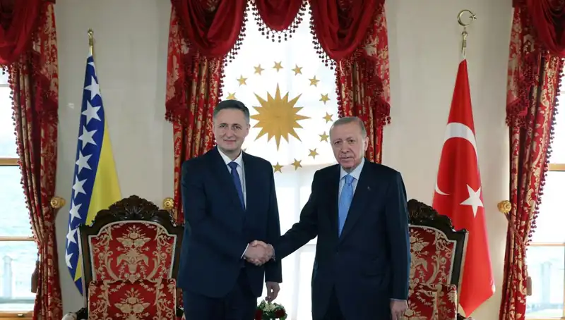 Cumhurbaşkanı Erdoğan, Bosna-Hersek'in Üst Düzey Yetkilisi Becirovic ile Görüştü