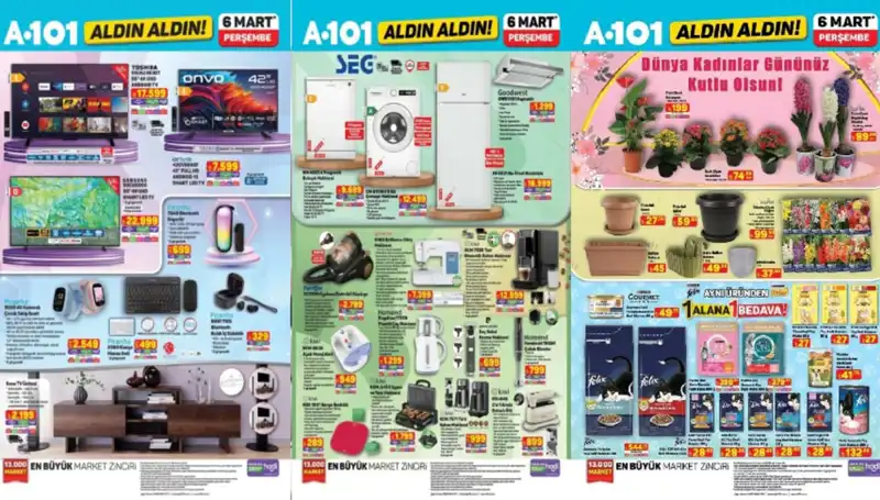 A101 6 Mart Aktüel Ürünlerde Elektrikli Süpürge ve Daha Fazlası Sizleri Bekliyor!