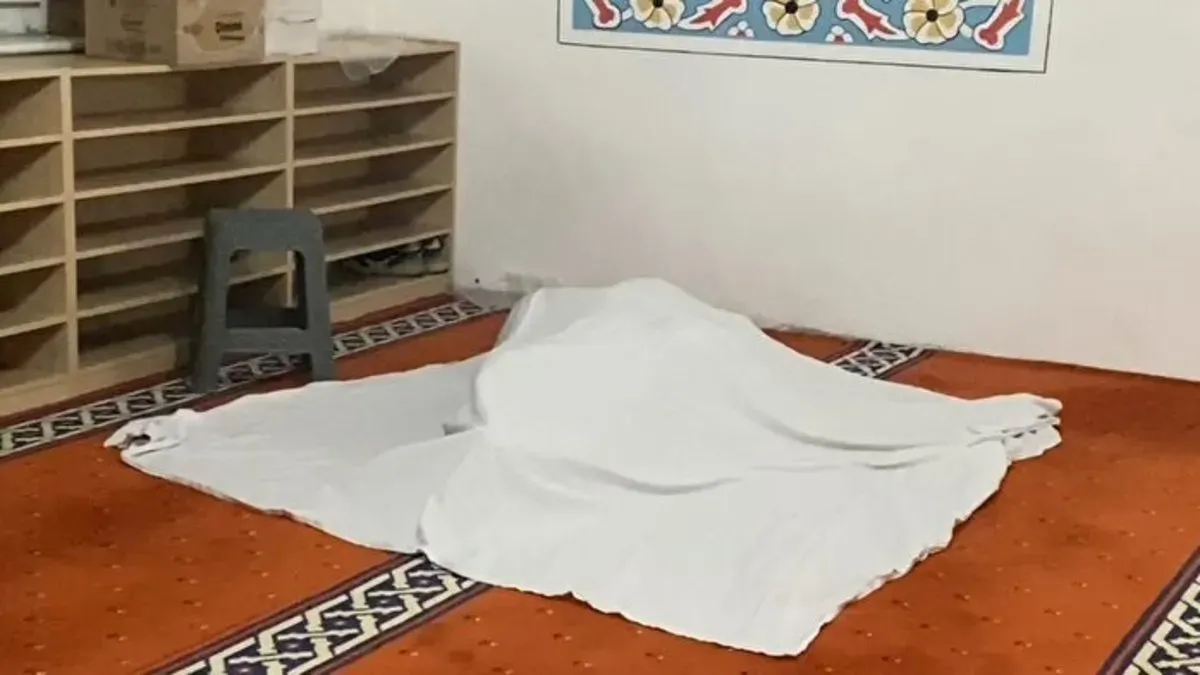 Cemaat Şokta: Güngören’de Camide Bir Kişi Ölü Bulundu